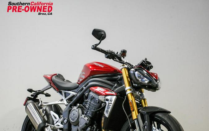 2024 Triumph Speed Triple 1200 RS Carnival Red