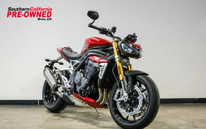 2024 Triumph Speed Triple 1200 RS Carnival Red