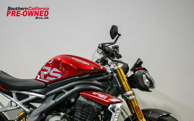 2024 Triumph Speed Triple 1200 RS Carnival Red