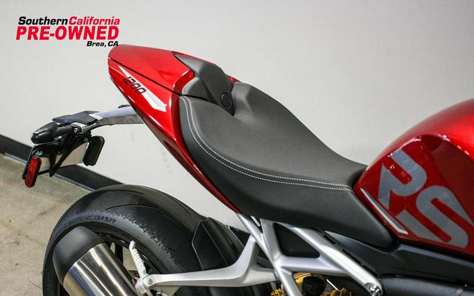 2024 Triumph Speed Triple 1200 RS Carnival Red