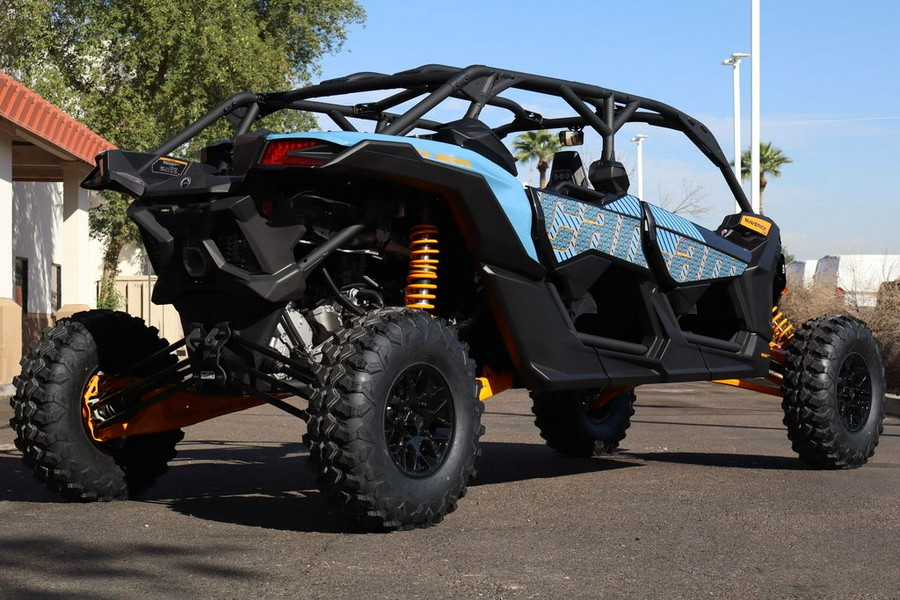 2026 Can-Am® Maverick X3 MAX RS Turbo Scandi Blue & Orange Crush