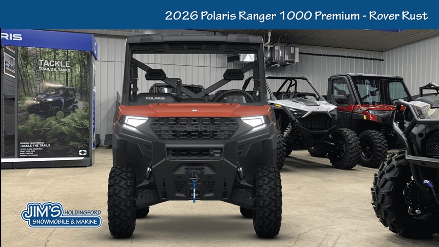 2026 Polaris Ranger 1000 Premium - Rover Rust