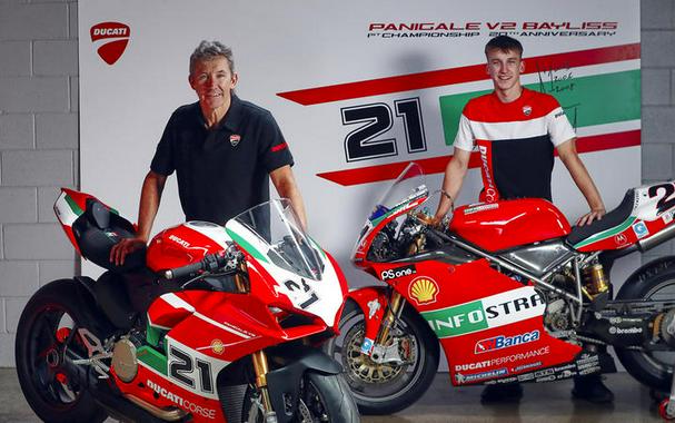 2024 Ducati Panigale V2 Bayliss 1st Championship Livery