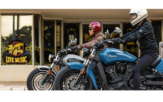 2022 Indian Scout Sixt ABS - Storm Blue