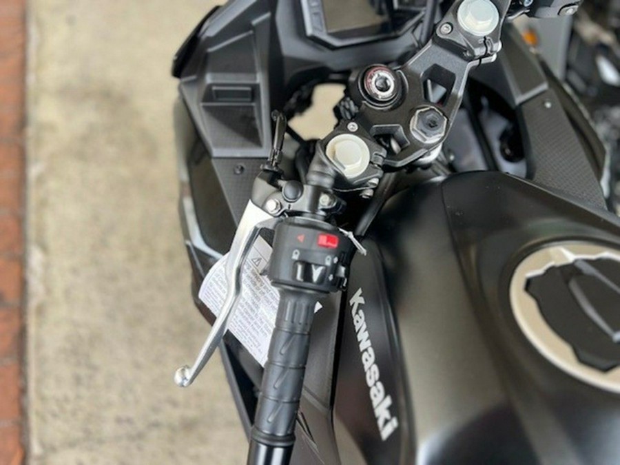 2026 Kawasaki Ninja 500 ABS Metallic Flat Spark Black