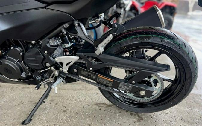 2026 Kawasaki Ninja 500 ABS Metallic Flat Spark Black