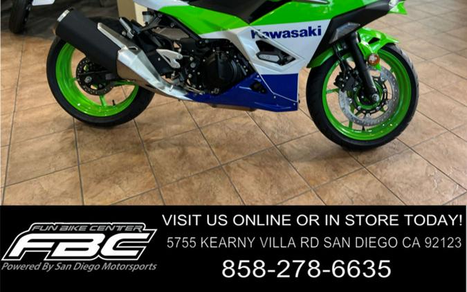 2024 Kawasaki Ninja® 500 SE 40th Anniversary Edition ABS