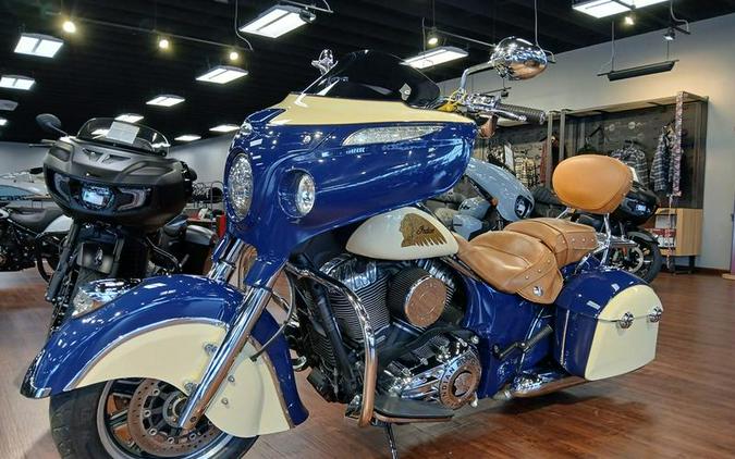 2015 Indian Motorcycle® Chieftain® Springfield Blue/Ivory Cream