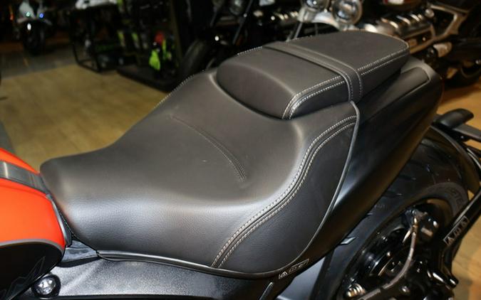 2026 Triumph Rocket 3 Storm R Satin Baja Orange/Matte Sapphire Storm R