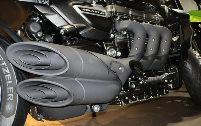 2026 Triumph Rocket 3 Storm R Satin Baja Orange/Matte Sapphire Storm R