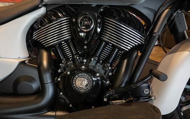 2026 Indian Springfield Dark Horse Ghost White Metallic Smoke