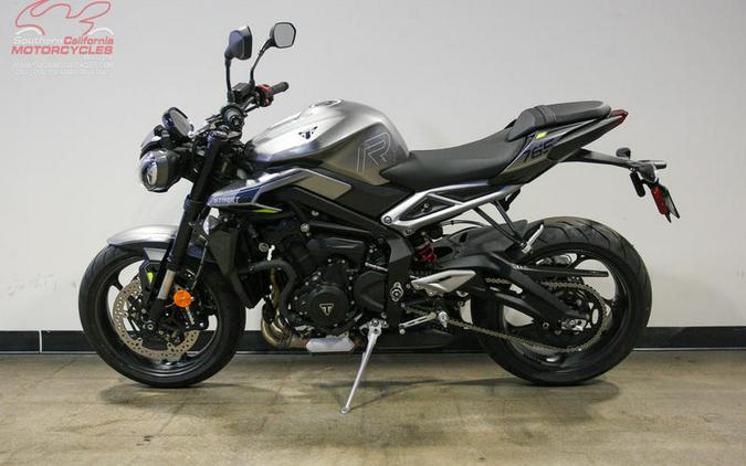 2024 Triumph Street Triple 765 R Silver Ice