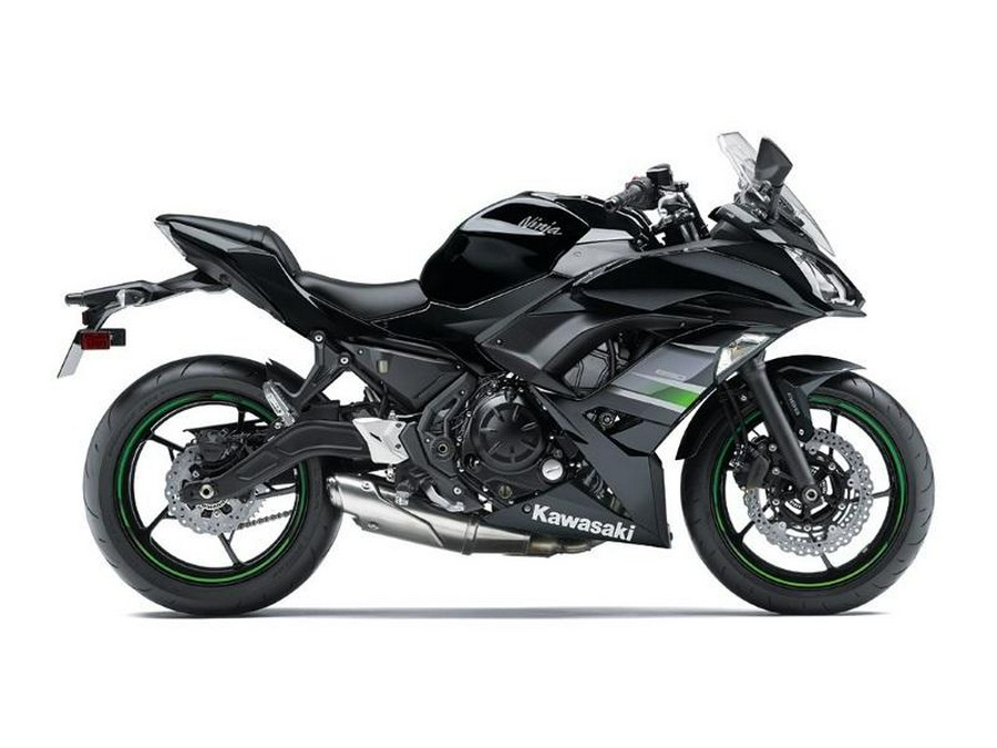 2019 Kawasaki Ninja® 650 ABS Metallic Spark Black