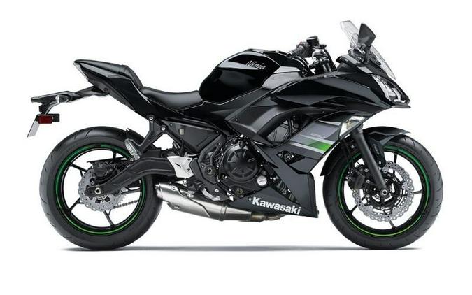 2019 Kawasaki Ninja® 650 ABS Metallic Spark Black