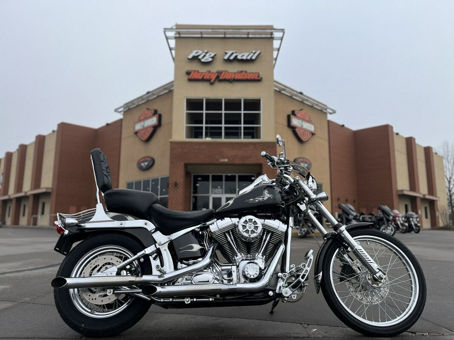 2002 Harley-Davidson® Softail Standard FXST VIVID BLACK