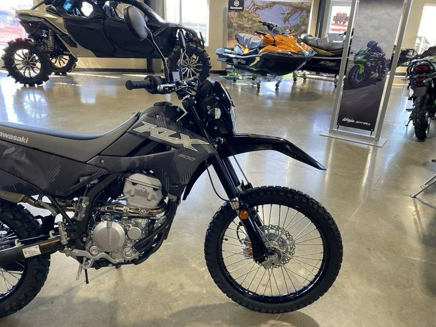 2024 Kawasaki KLX®300 Cypher Camo Gray