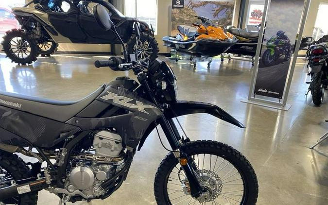 2024 Kawasaki KLX®300 Cypher Camo Gray