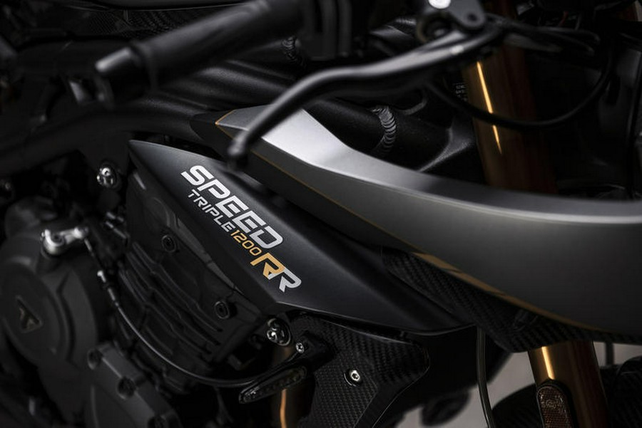 2025 Triumph SPEED TRIPLE 1200 RR BREITLING LIMITED EDITION