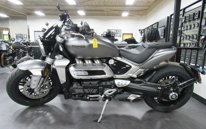 2023 Triumph Rocket 3 R Matte Silver Ice