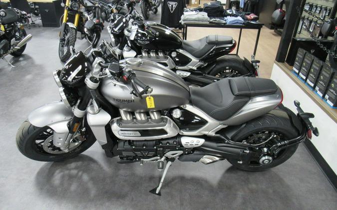 2023 Triumph Rocket 3 R Matte Silver Ice