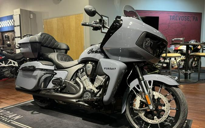 2024 Indian Motorcycle® Pursuit® Dark Horse® with PowerBand Audio Package Stealth Gray