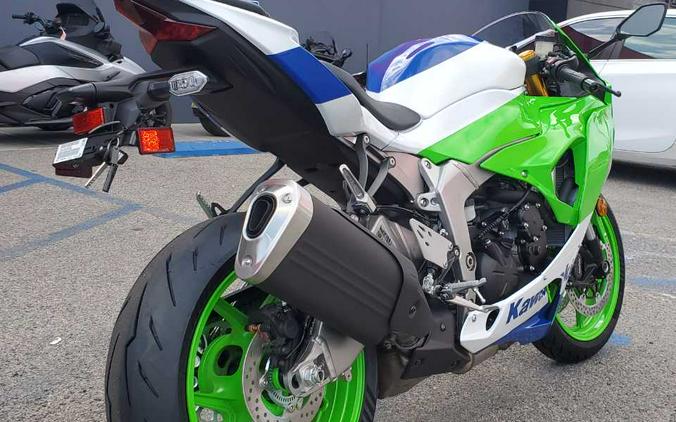 2024 KAWASAKI NINJA ZX-6R 40TH ANNIVERSARY EDITION ABS