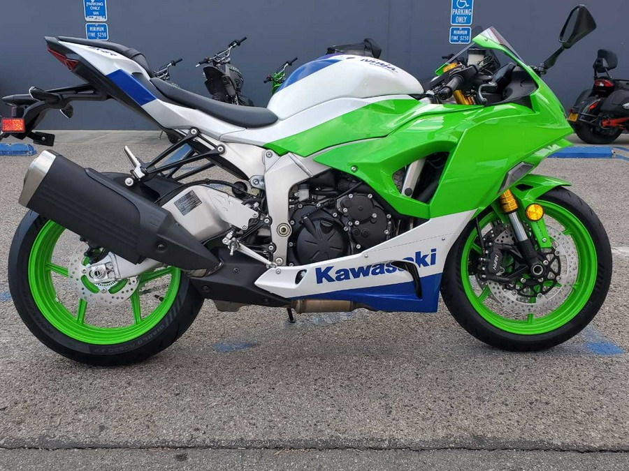 2024 KAWASAKI NINJA ZX-6R 40TH ANNIVERSARY EDITION ABS