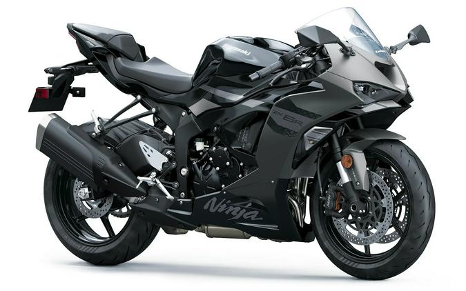 2026 Kawasaki Ninja ZX-6R Metallic Matte Graphenesteel Gray/Metallic Spark Black/Pearl Storm Gray - KA015035