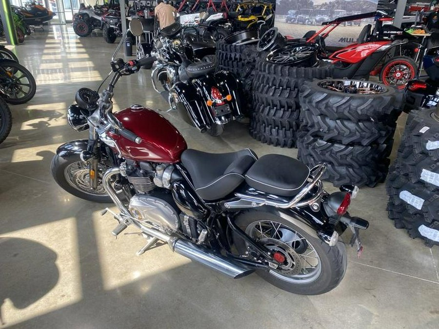 2023 Triumph Bonneville Speedmaster Cordovan Red