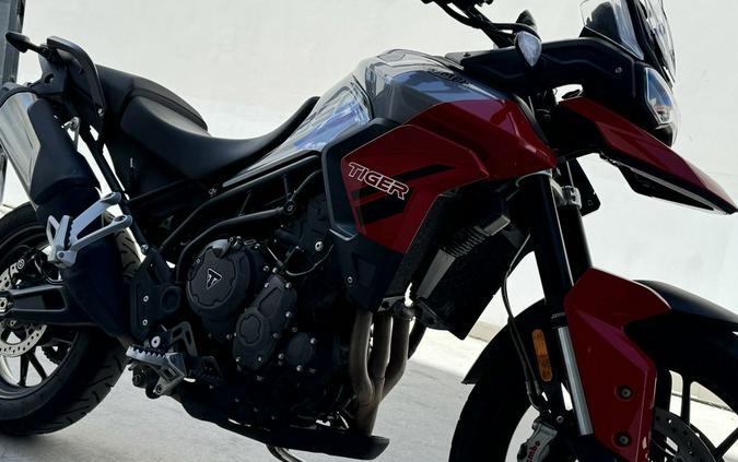 2021 Triumph Tiger 850 Sport Graphite Diablo Red