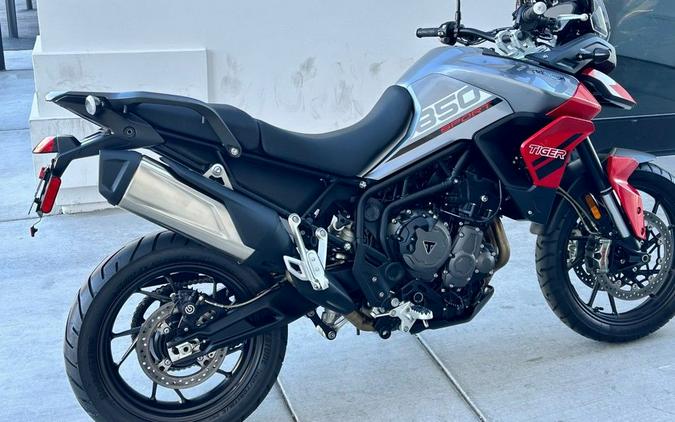 2021 Triumph Tiger 850 Sport Graphite Diablo Red