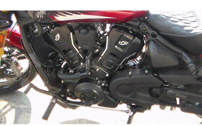 2025 Indian Motorcycle 101 SCOUT, MRN MTLC W/GRFX, TEC, 49ST Base