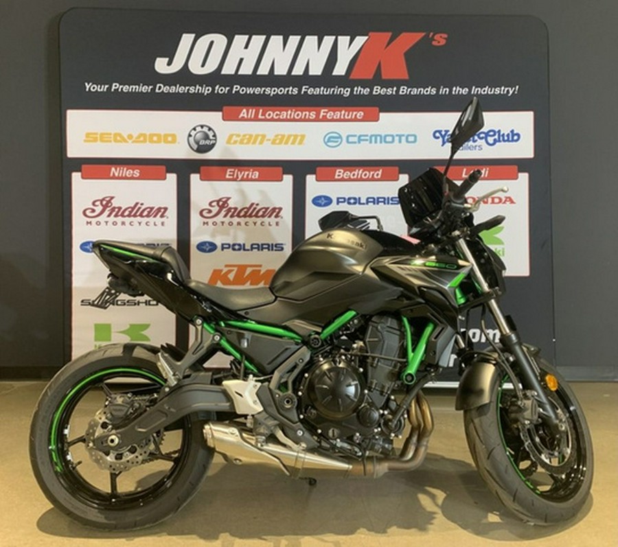 2023 Kawasaki Z650 ABS