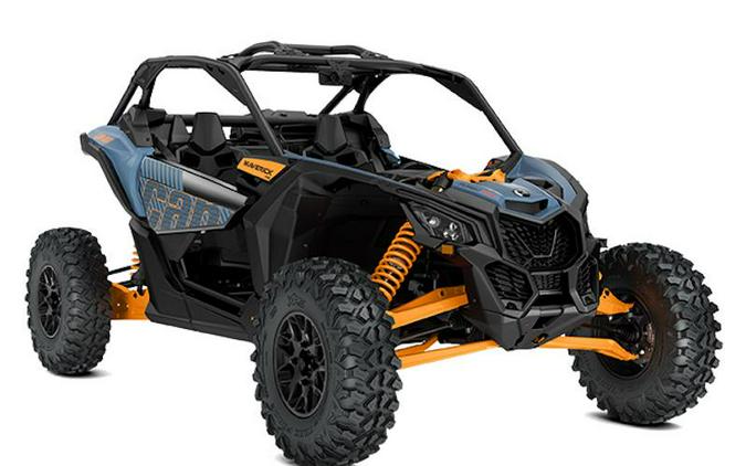 2025 Can-Am® Maverick X3 RS Turbo RR Scandi Blue & Orange Crush