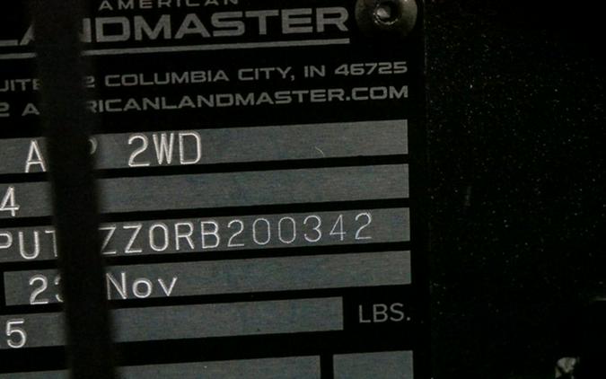 2024 American Landmaster AMP 4X2