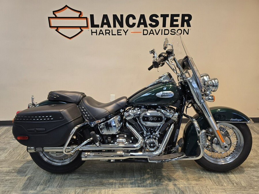 2024 Harley-Davidson® Heritage Classic Alpine Green FLHCS