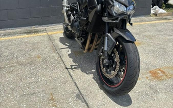 2023 Kawasaki Z900 ABS Metallic Black/Graphite Gray/Flat Black