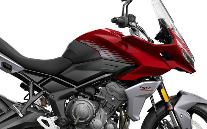 2022 Triumph Tiger Sport 660 Korosi Red/Graphite