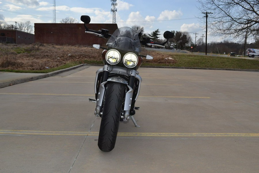 2022 Triumph Rocket 3 R Silver Ice Cranberry Red