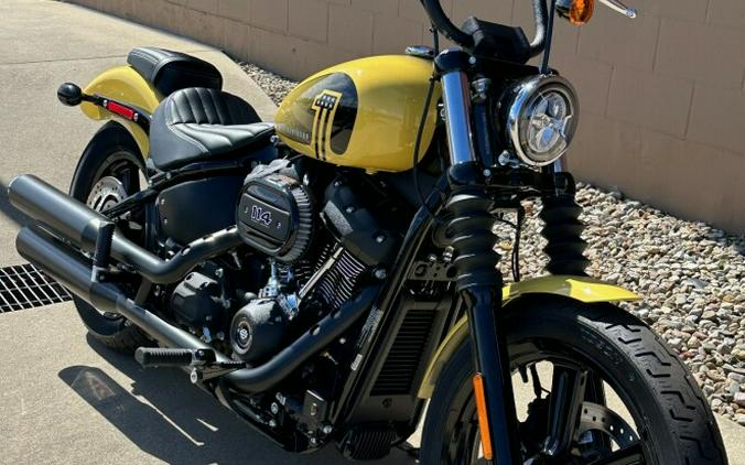 2023 Harley-Davidson Street Bob 114 Industrial Yellow