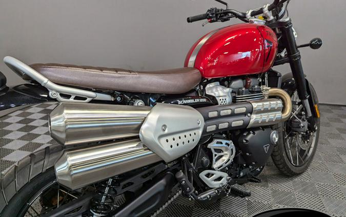 2024 Triumph Scrambler 1200 X Carnival Red