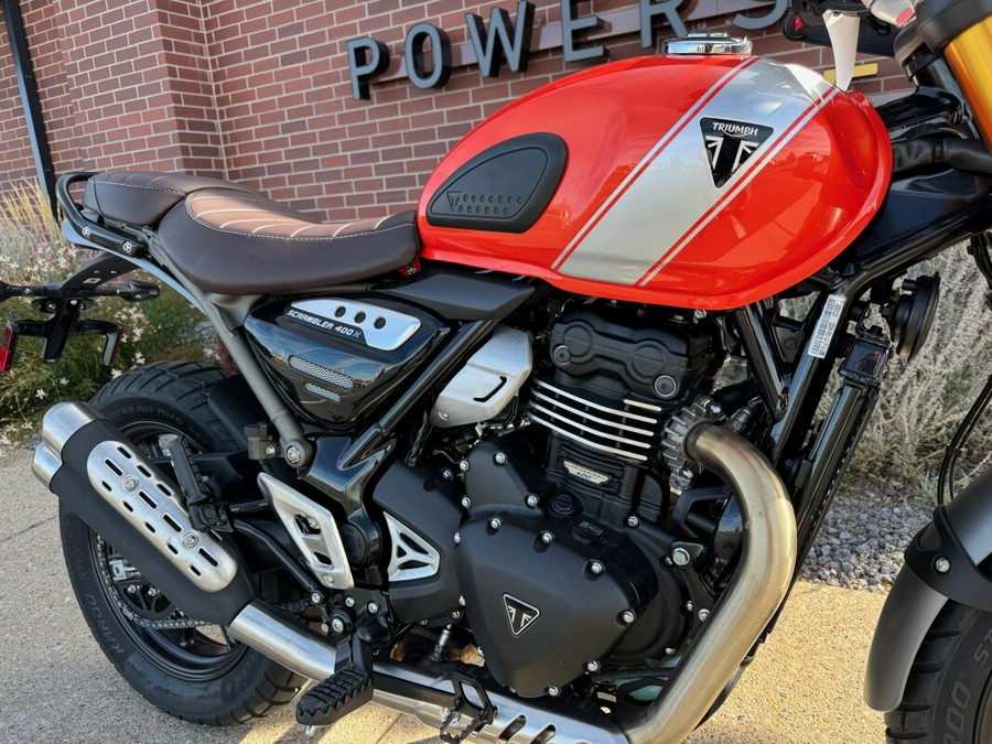 2026 Triumph Scrambler 400 X