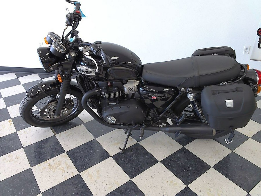 2020 Triumph Bonneville T100 Black Jet Black