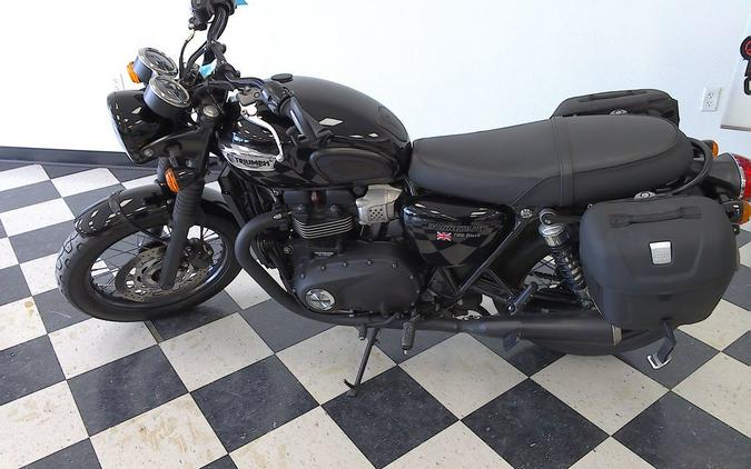 2020 Triumph Bonneville T100 Black Jet Black