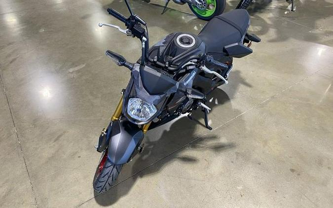 2024 Kawasaki Z125 PRO Cypher Camo Gray Matte/Metallic Matte Carbon Gray