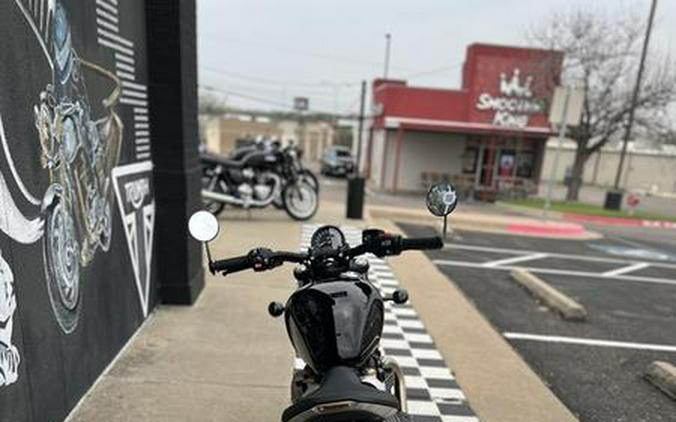 2024 Triumph Bonneville Bobber Jet Black/Ash Gray