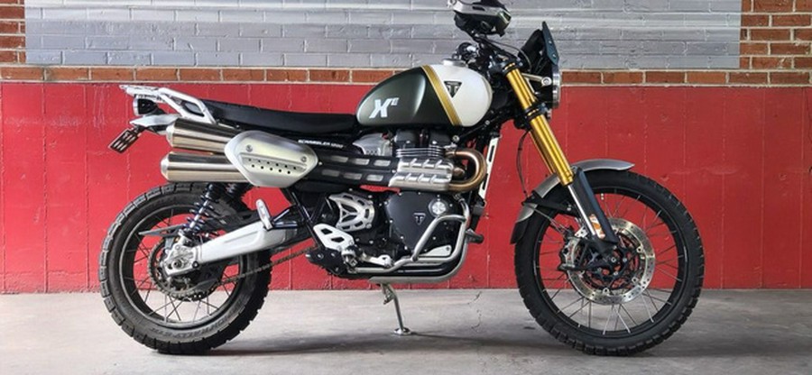 2026 Triumph Scrambler 1200 XE Matte Khaki Green