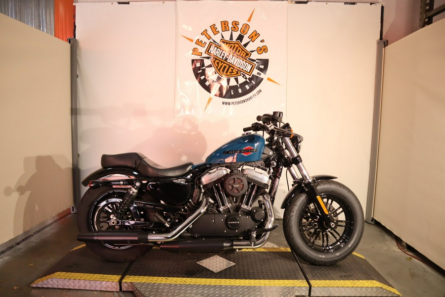 2021 Harley-Davidson Forty-Eight Billiard Teal