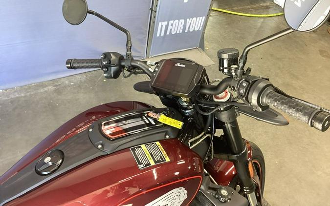 2022 Indian Motorcycle® FTR S Maroon Metallic