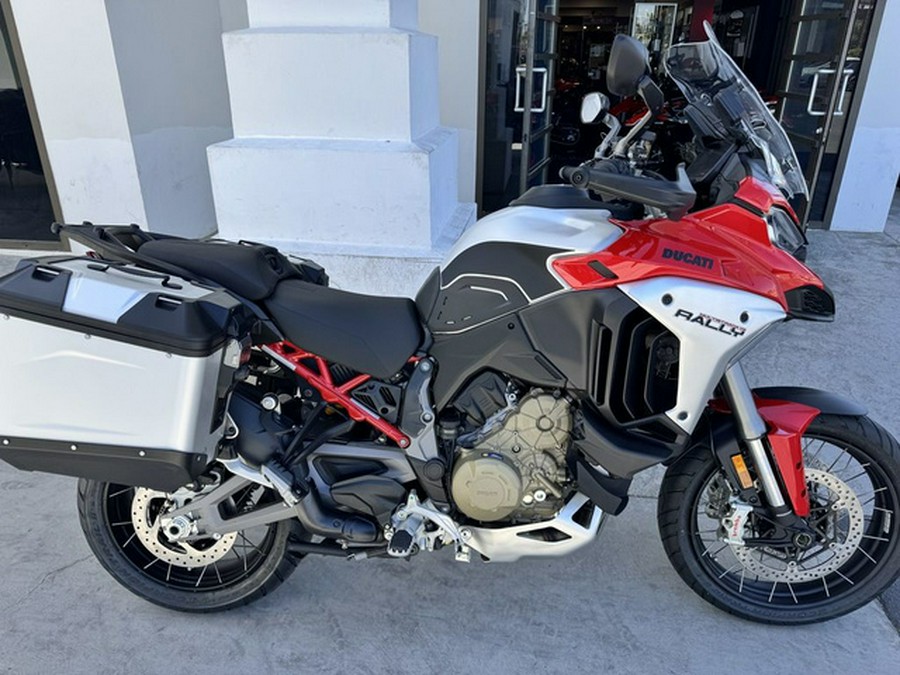 2026 Ducati Multistrada V4 Rally Adventure Travel&Radar Ducati Red